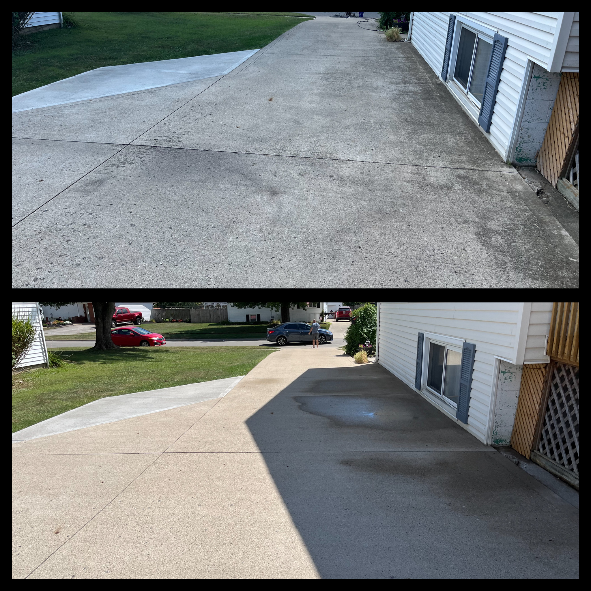 Superior Driveway and Sidewalk Cleaning in Obetz, Ohio Image